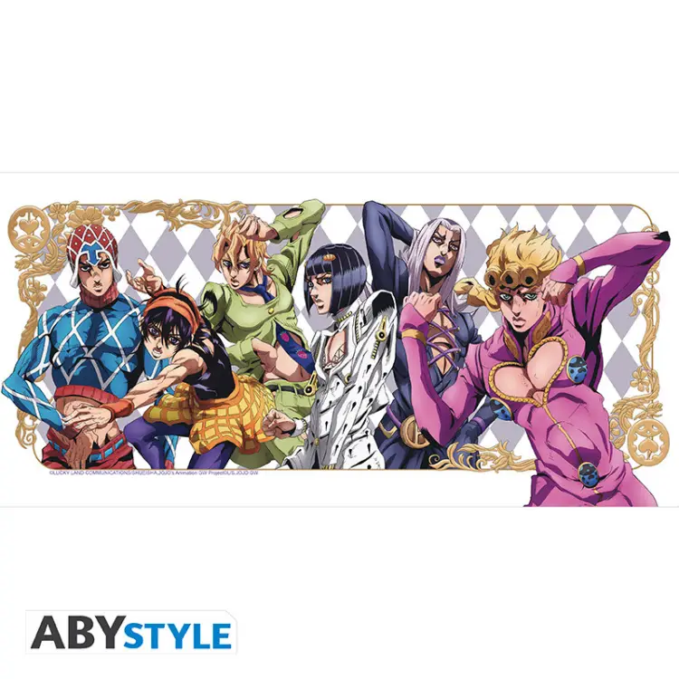 ZWARIOWANA PRZYGODA JOJO - Złoty Wiatr - Kubek 460ml