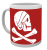 UNCHARTED 4 - Kubek - 300 ml - Czerwona Czaszka