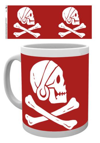 UNCHARTED 4 - Kubek - 300 ml - Czerwona Czaszka