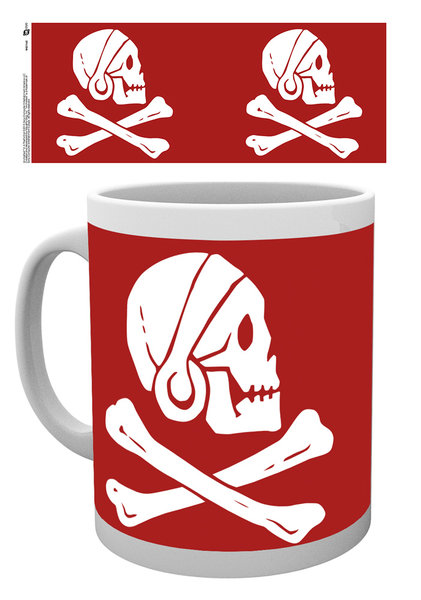 UNCHARTED 4 - Kubek - 300 ml - Czerwona Czaszka