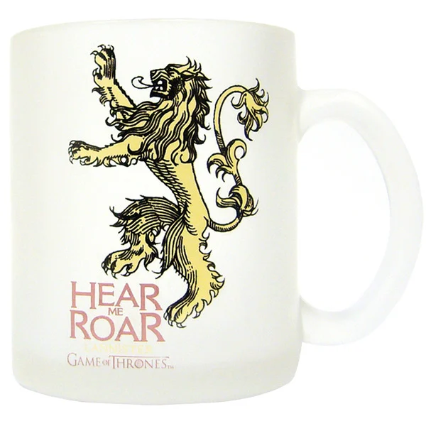 GAME OF THRONES - Kubek - Lannister przezroczysty