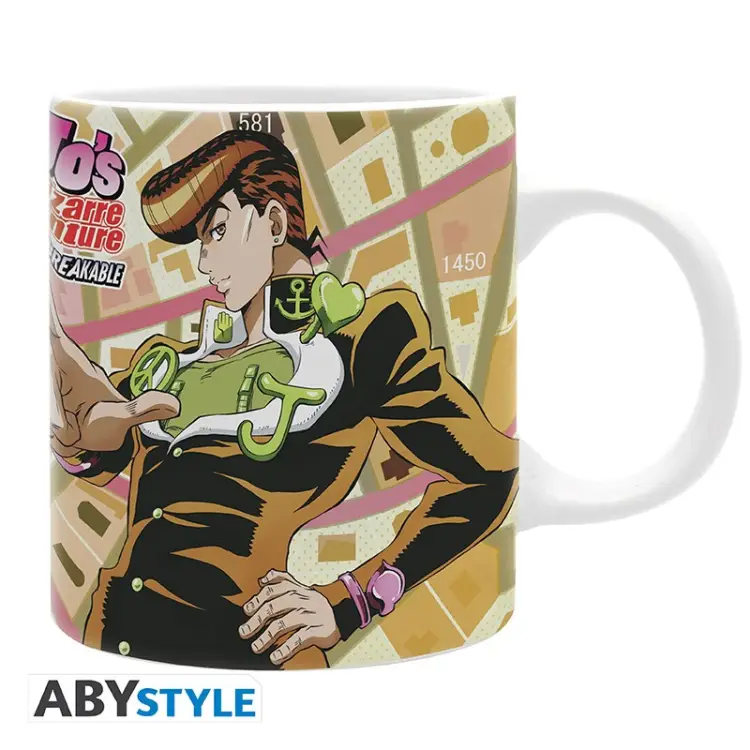 ZWARIOWANA PRZYGODA JOJO - Kubek 320ml - Mapa