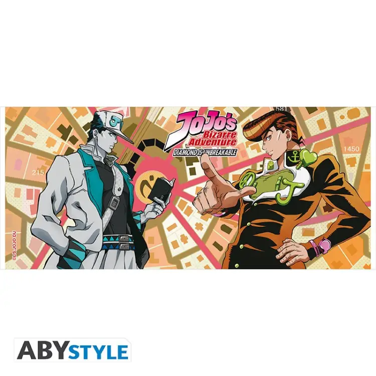 ZWARIOWANA PRZYGODA JOJO - Kubek 320ml - Mapa