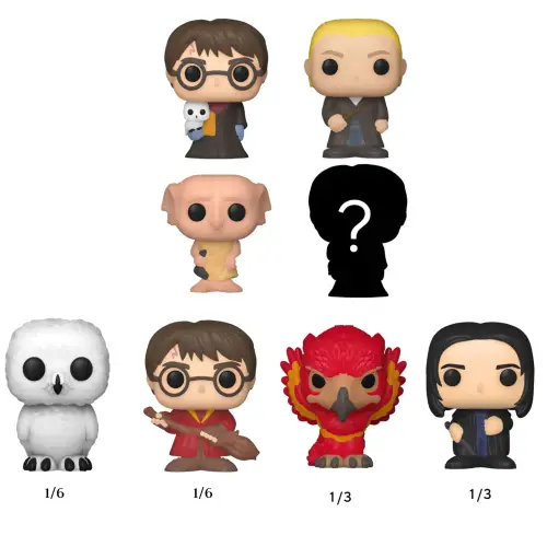 Funko Bitty POP - Harry Potter dobby 4-Pack