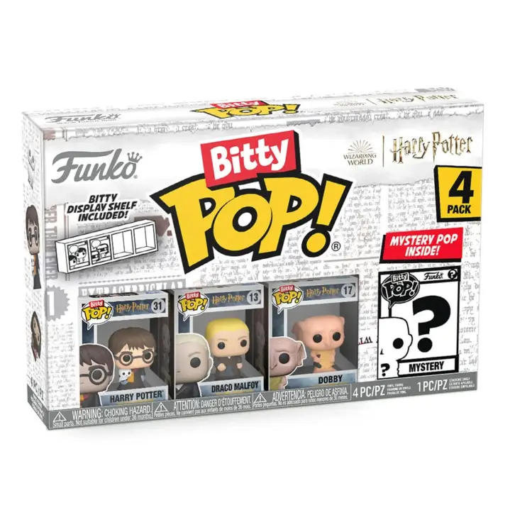 Funko Bitty POP - Harry Potter dobby 4-Pack
