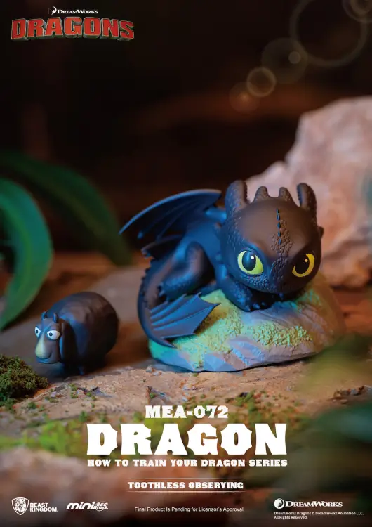 Jak wytresować smoka - zestaw 6 figurek Blind Box 9 cm
