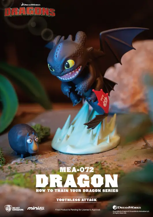 Jak wytresować smoka - zestaw 6 figurek Blind Box 9 cm