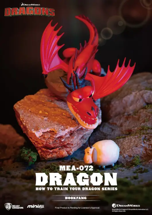 Jak wytresować smoka - zestaw 6 figurek Blind Box 9 cm