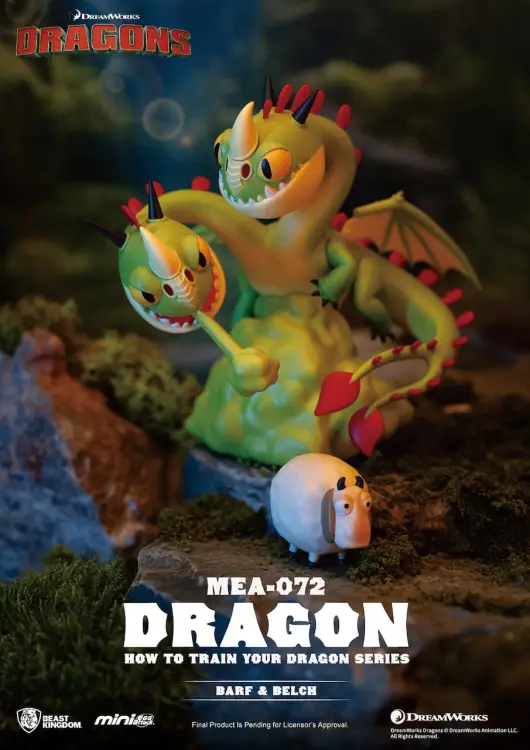 Jak wytresować smoka - zestaw 6 figurek Blind Box 9 cm
