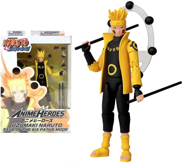 NARUTO - Naruto Mędrzec Trybu Sześciu Ścieżek - Figurka Anime Heroes 17cm