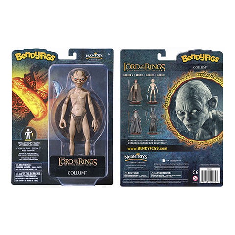 Władca Pierścieni - Gollum - Figurka Bendyfigs z podpórką