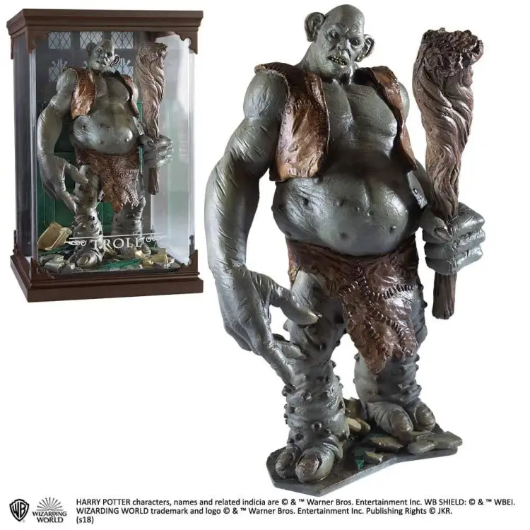 HARRY POTTER - Statuetka magicznego stworzenia 12 - Troll