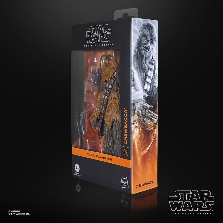 STAR WARS - Chewbacca - Figurka czarna seria 15 cm