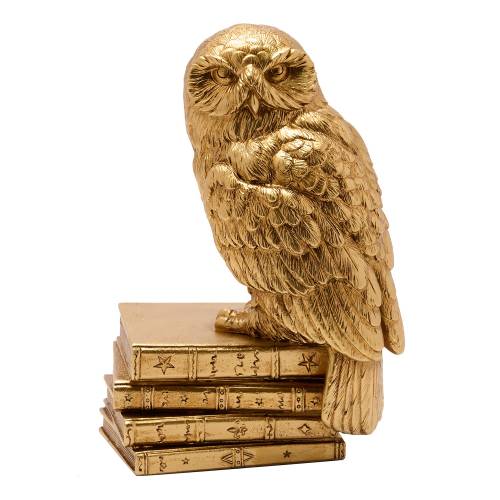 HARRY POTTER - Hedwige - Złota figurka 20 cm