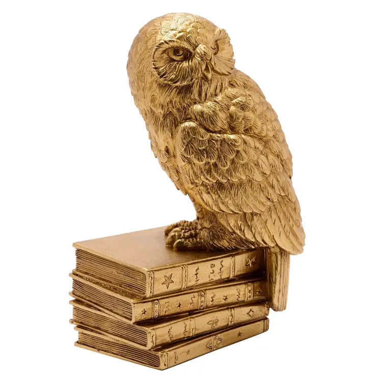 HARRY POTTER - Hedwige - Złota figurka 20 cm