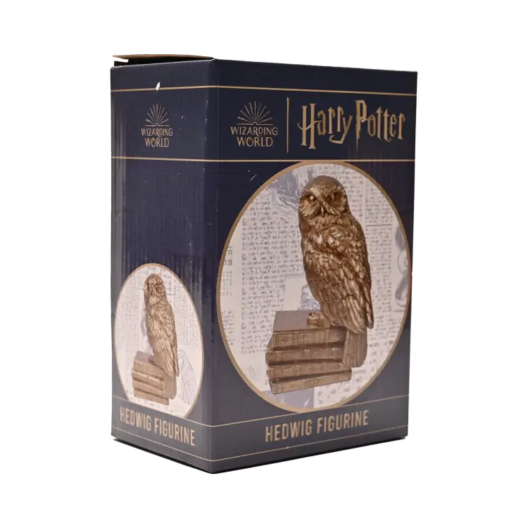 HARRY POTTER - Hedwige - Złota figurka 20 cm