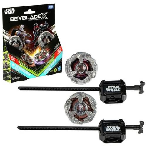 Zestaw podwójny BEYBLADE X - Star Wars Mandalorianin 3-60F i Moff Gideon 3-80N