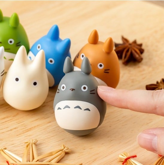 MY NEIGHBOR TOTORO - Zestaw 6 figurek Roly-Poly 5 cm