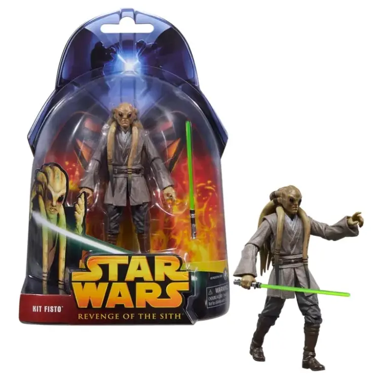 STAR WARS 3 - Zestaw Fisto - Figurka czarna seria 15 cm