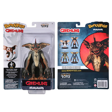GREMLINS - Mohawk - Figurka Bendyfigs z podpórką