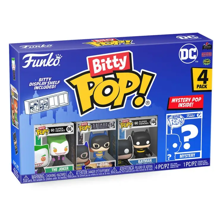 Funko Bitty POP - The Joker DC  4-Pack