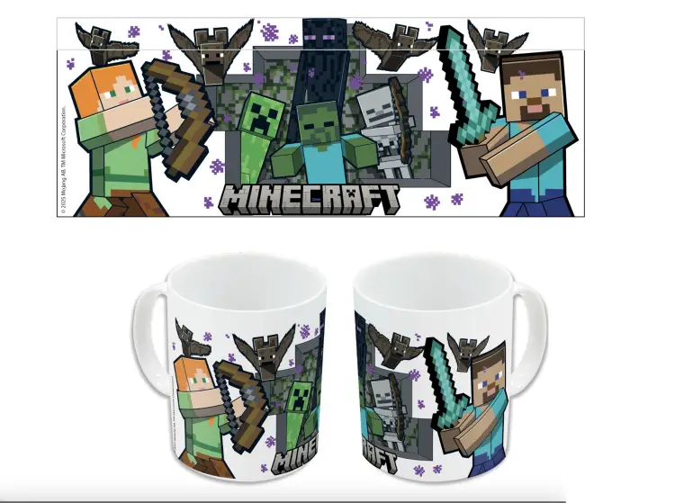 MINECRAFT - Survival Mode - Kubek ceramiczny 11oz