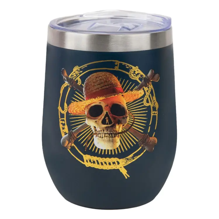 ONE PIECE NETFLIX - Luffy - izolowany kubek podróżny 350 ml