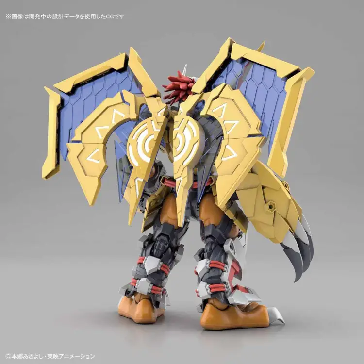 DIGIMON - Wzmocniony figurkowy standardowy Wargreymon - Zestaw modelarski