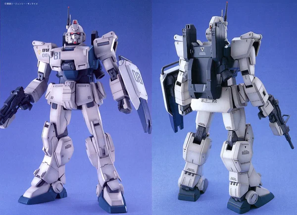GUNDAM - Zestaw modelarski - Master Grade - RX-79 Gundam EZ8 - 18 CM