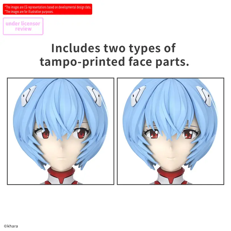 EVANGELION - 30MP Rei Ayanami (kombinezon z zatyczką) - Zestaw modelarski