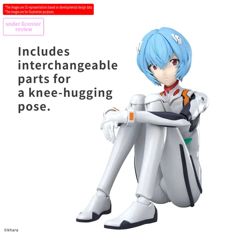 EVANGELION - 30MP Rei Ayanami (kombinezon z zatyczką) - Zestaw modelarski