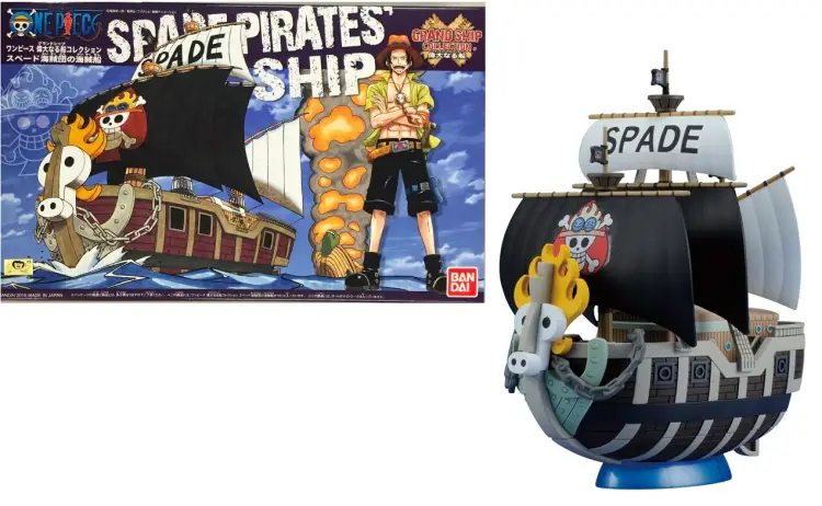 JEDEN MODEL - Zestaw modelarski - Statek - Piraci Spade'a