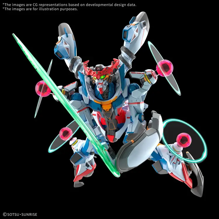 GUNDAM - HG 1/144 GQuuuuuuX (Endymion Unit Awakened) - Zestaw modelarski