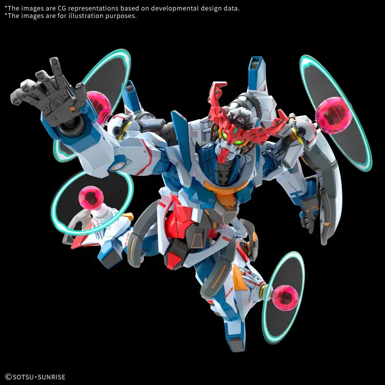 GUNDAM - HG 1/144 GQuuuuuuX (Endymion Unit Awakened) - Zestaw modelarski