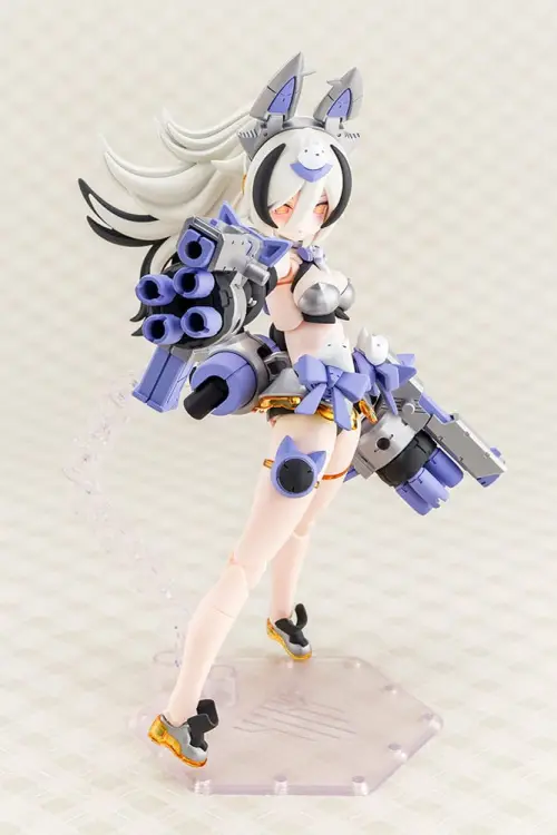 MEGAMI DEVICE - Puni Mofu Gin Lang - Zestaw modelarski 16 cm