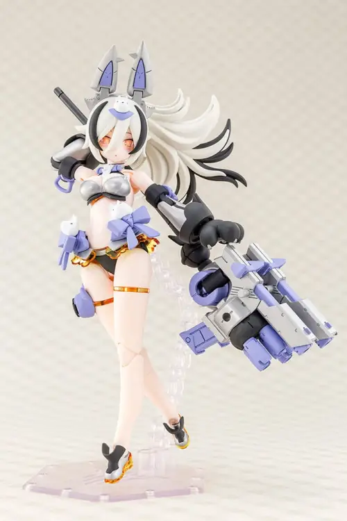 MEGAMI DEVICE - Puni Mofu Gin Lang - Zestaw modelarski 16 cm