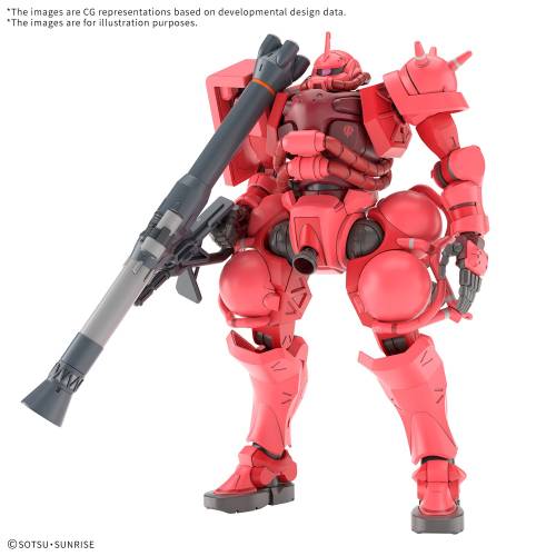 GUNDAM - HG 1/144 Char's Zaku (GQ) - Zestaw modelarski
