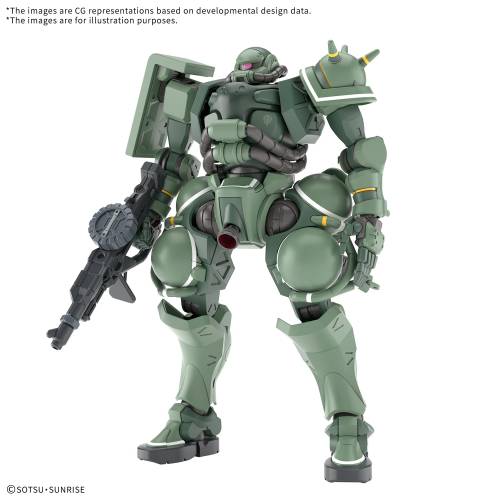 GUNDAM - HG 1/144 Zaku (GQ) - Zestaw modelarski
