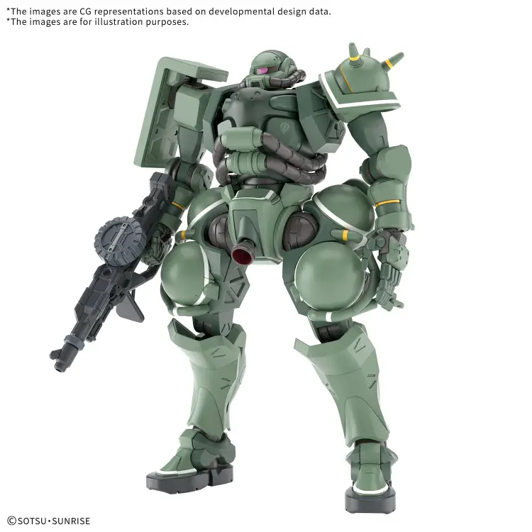 GUNDAM - HG 1/144 Zaku (GQ) - Zestaw modelarski