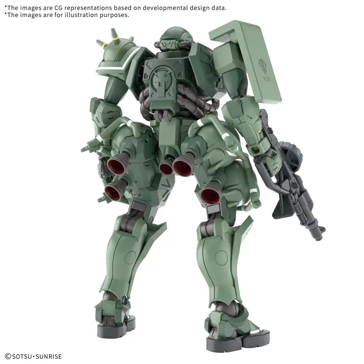 GUNDAM - HG 1/144 Zaku (GQ) - Zestaw modelarski