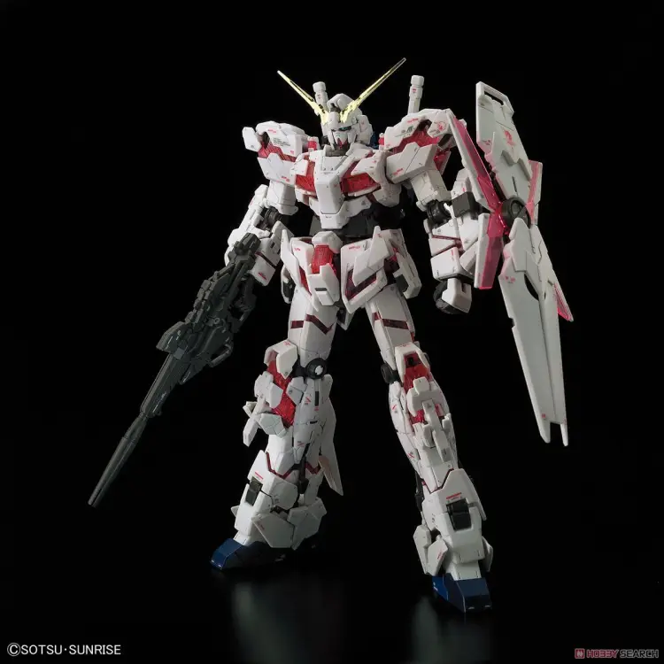 GUNDAM - RG 1/144 - Gundam jednorożec (kampania) - 13 cm