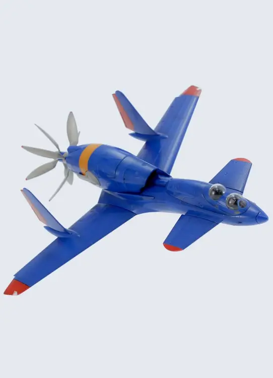 ROYAL SPACE FORCE - Myśliwiec Schira-DOW (dwa myśliwce) - Model 21 cm