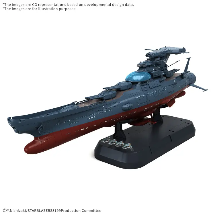 YAMATO - Eksperymentalny statek BBY-03 Ginga 1/1000 - Zestaw modelarski