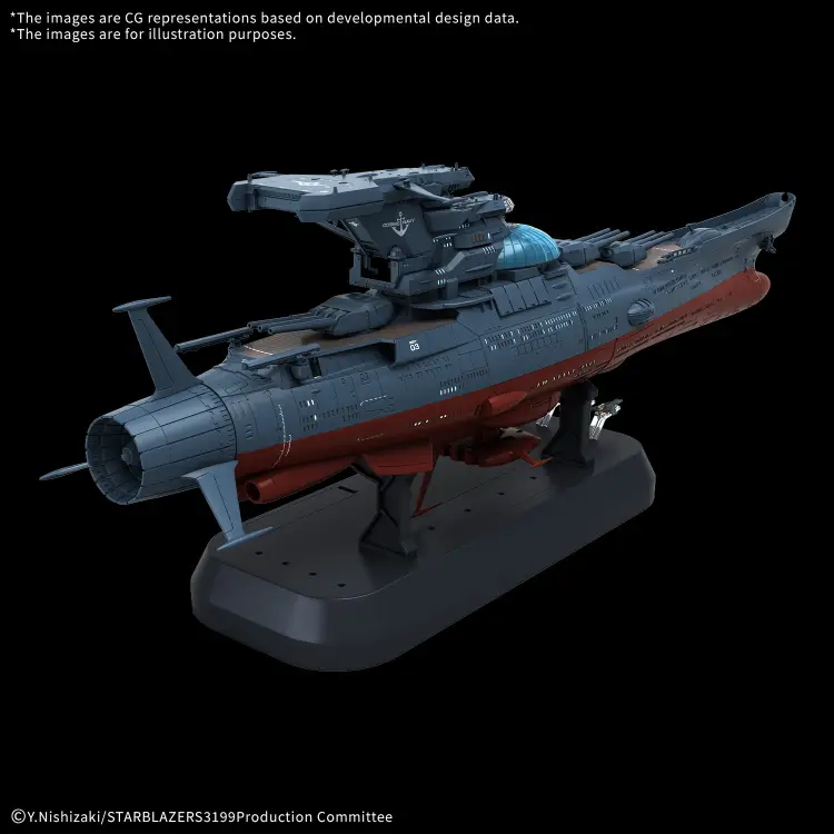 YAMATO - Eksperymentalny statek BBY-03 Ginga 1/1000 - Zestaw modelarski