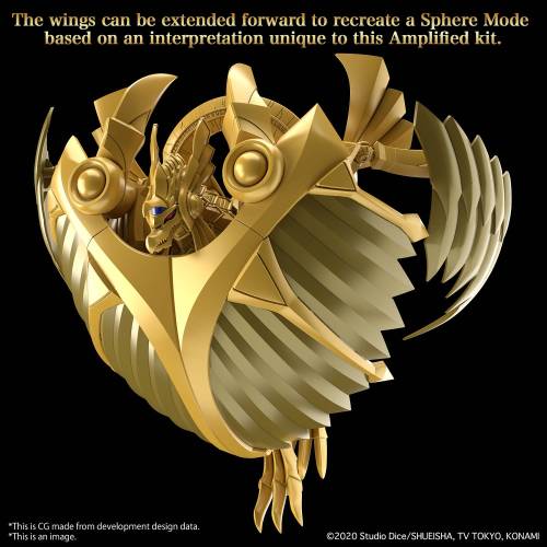 YU-GI-OH! -Podstawka pod figurkę. Wzmocniony skrzydlaty smok Ra - Zestaw modelarski