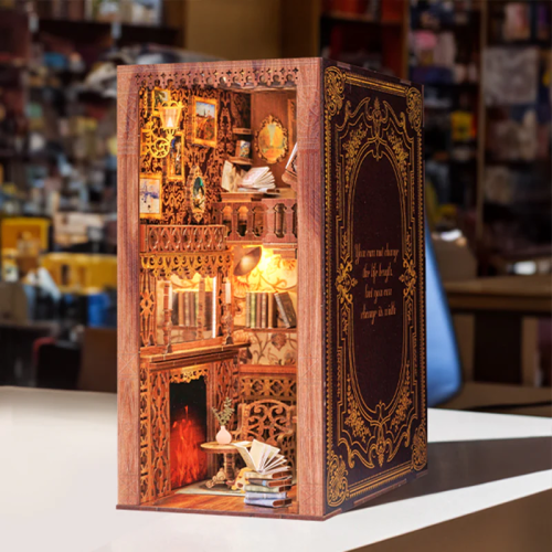 ZESTAW KSIĄŻKOWY - DIY - Wieczna Księgarnia - 172szt + Oświetlenie LED