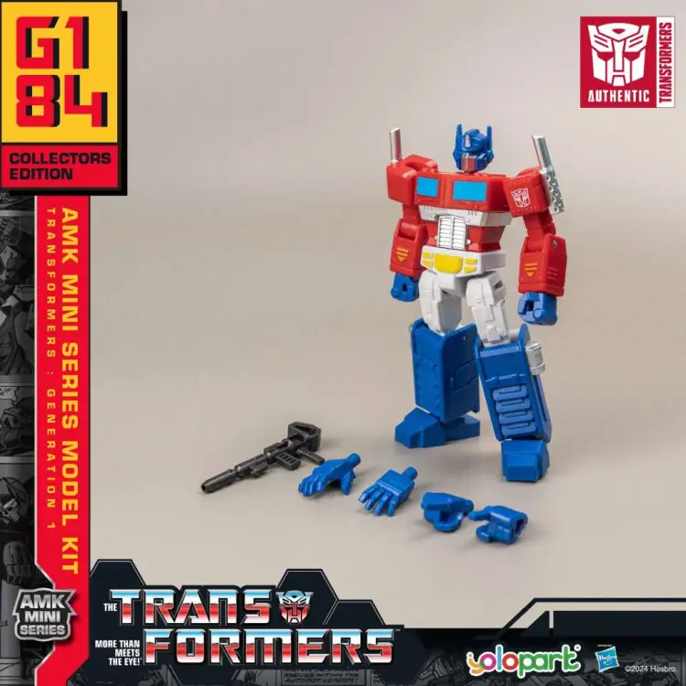 TRANSFORMERS GENERATION ONE - Optimus Prime - Zestaw modelarski 11 cm