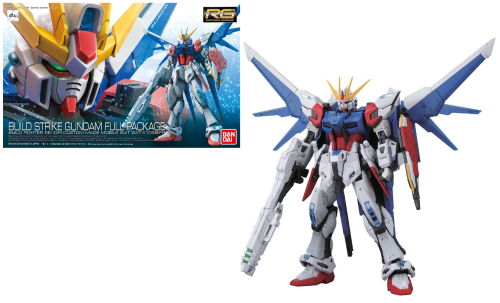 GUNDAM Build Fighters - Zestaw modelarski - RG 1/144 - Build Strike Full Pack.