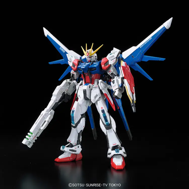 GUNDAM Build Fighters - Zestaw modelarski - RG 1/144 - Build Strike Full Pack.