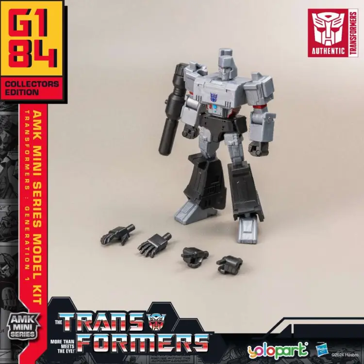 TRANSFORMERS GENERATION ONE - Megatron - Zestaw modelarski 11 cm